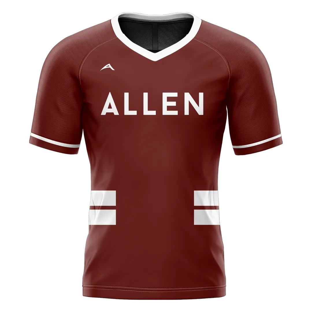 Maroon Vanguard Basketball Shooter Shirt — Allen Sportswear