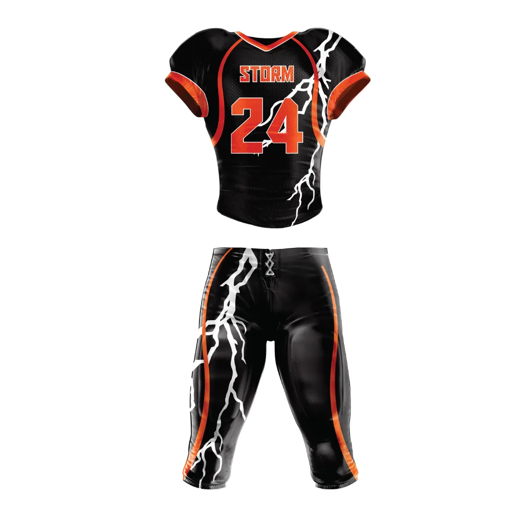 Thunderstrike Sublimated Football Uniform — Allen Sportswear
