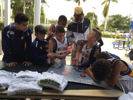 Allen Sportswear community event, Orlando