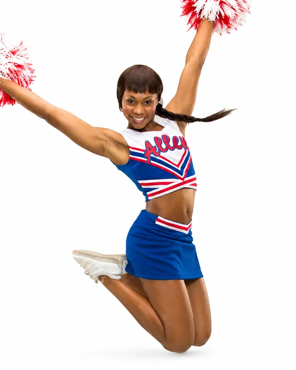 Custom cheerleading uniforms by Allen Sportswear