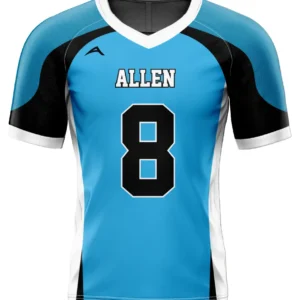 Aqua Strike Flag Football Jersey — Allen Sportswear
