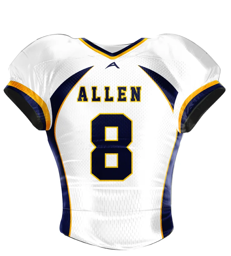 Arctic Blitz Football Jersey — Allen Sportswear