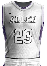 Arctic Eclipse Basketball Jersey — Allen Sportswear