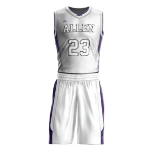 Arctic Eclipse Basketball Uniform — Allen Sportswear