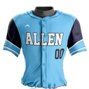 Azure Force Baseball Jersey — Allen Sportswear