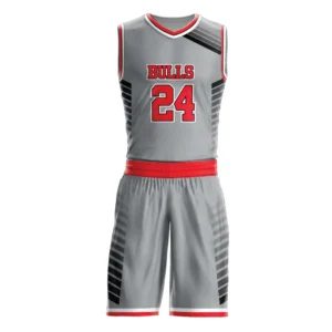 Bulls Basketball Uniform — Allen Sportswear