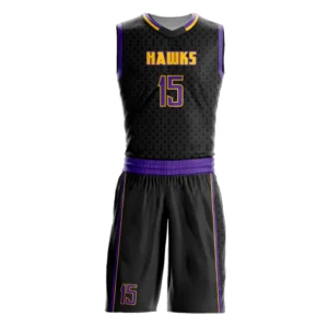 Hawks Basketball Uniform — Allen Sportswear