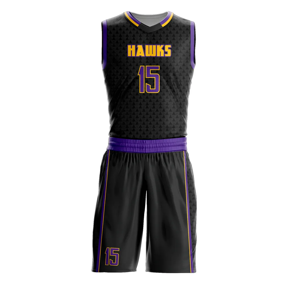 Hawks Basketball Uniform — Allen Sportswear