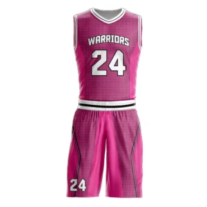 Warriors Basketball Uniform — Allen Sportswear