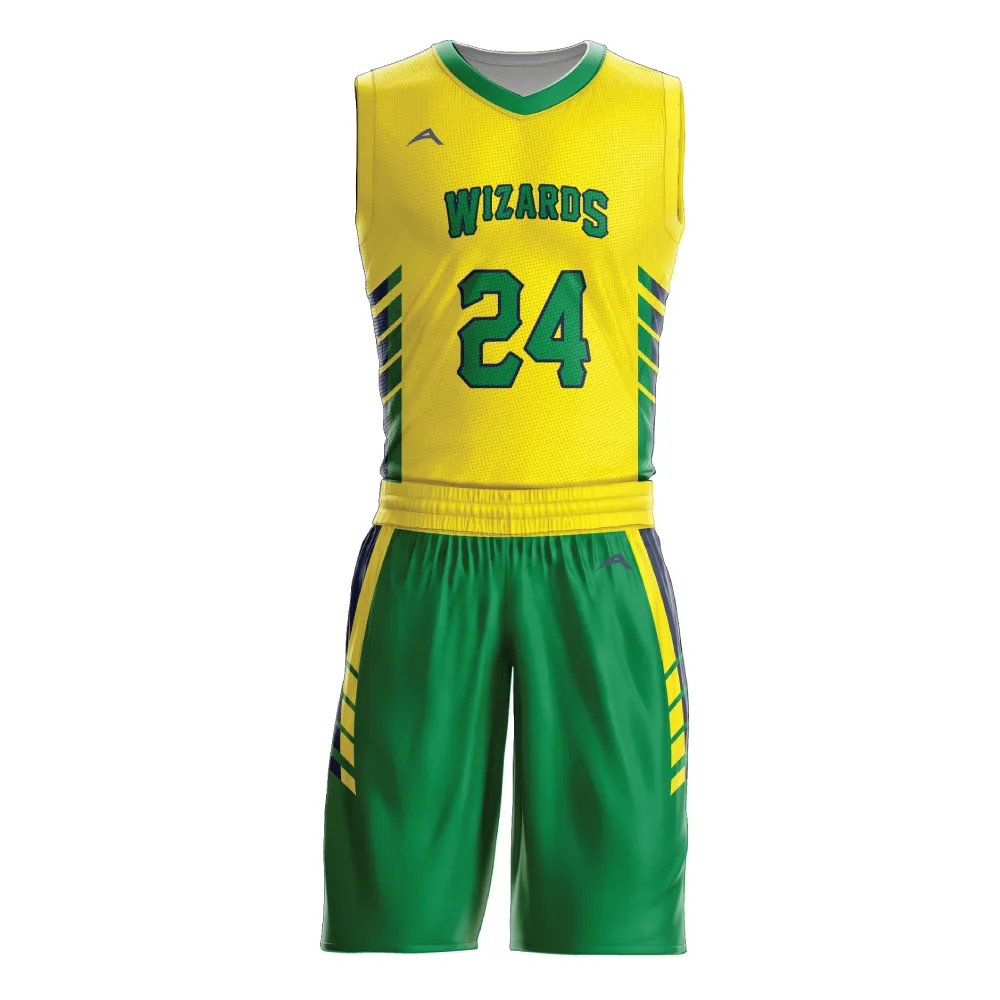 Wizard Basketball Uniform — Allen Sportswear