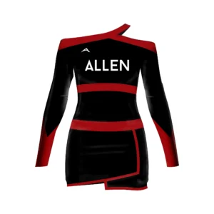 Black Fire Dance Cheerleading Uniform — Allen Sportswear