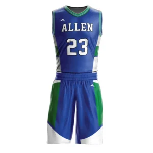 Blue Surge Basketball Jersey — Allen Sportswear