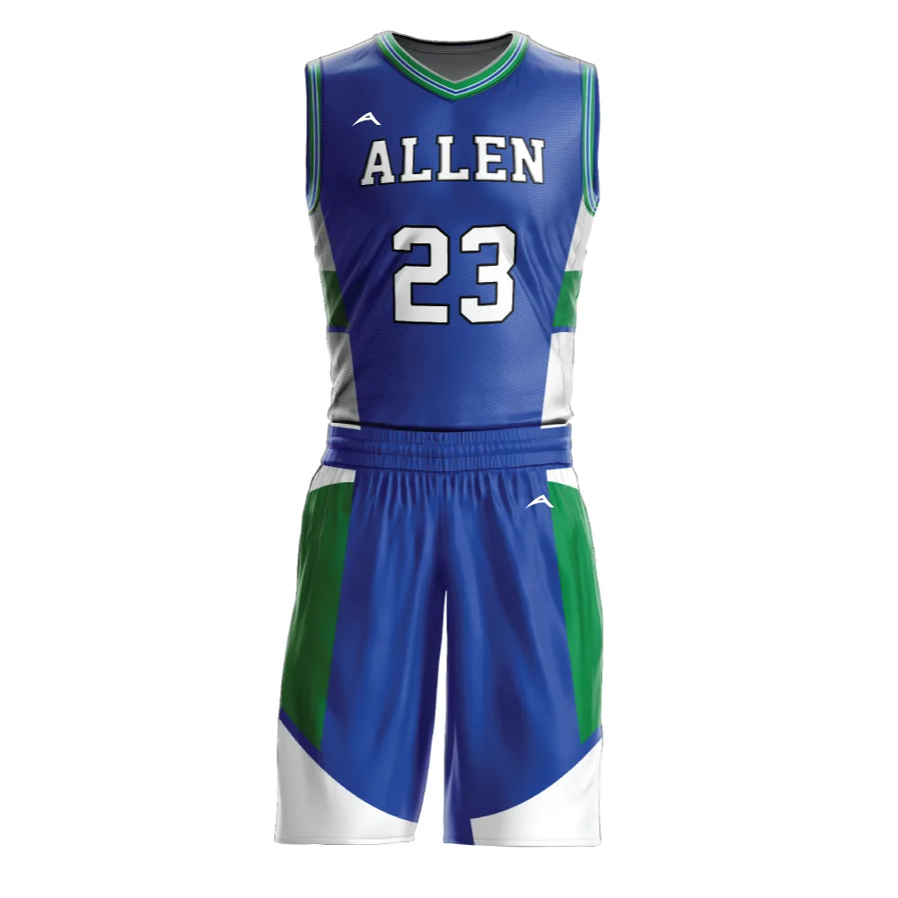 Blue Surge Basketball Jersey — Allen Sportswear