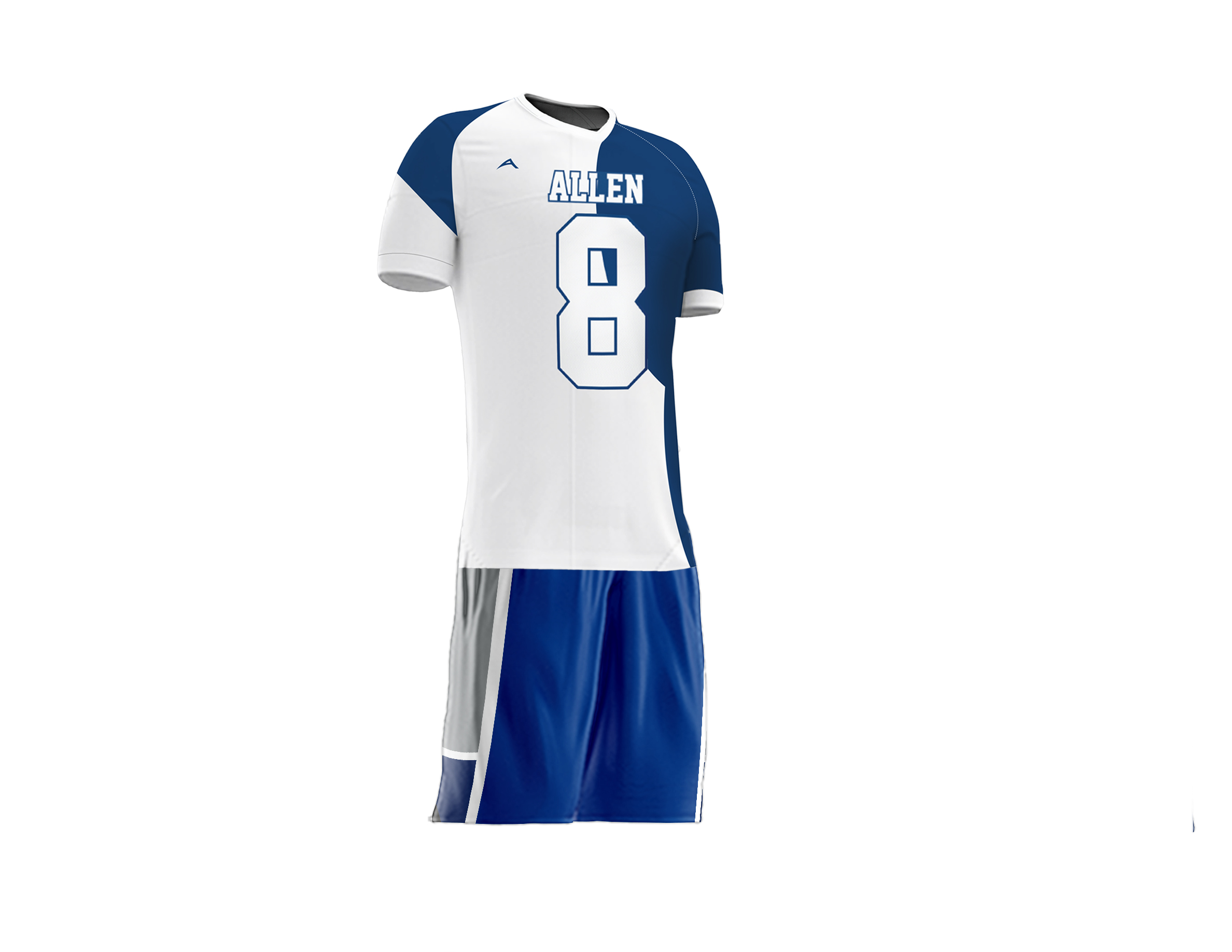 Blue Surge Flag Football Uniform - additional view