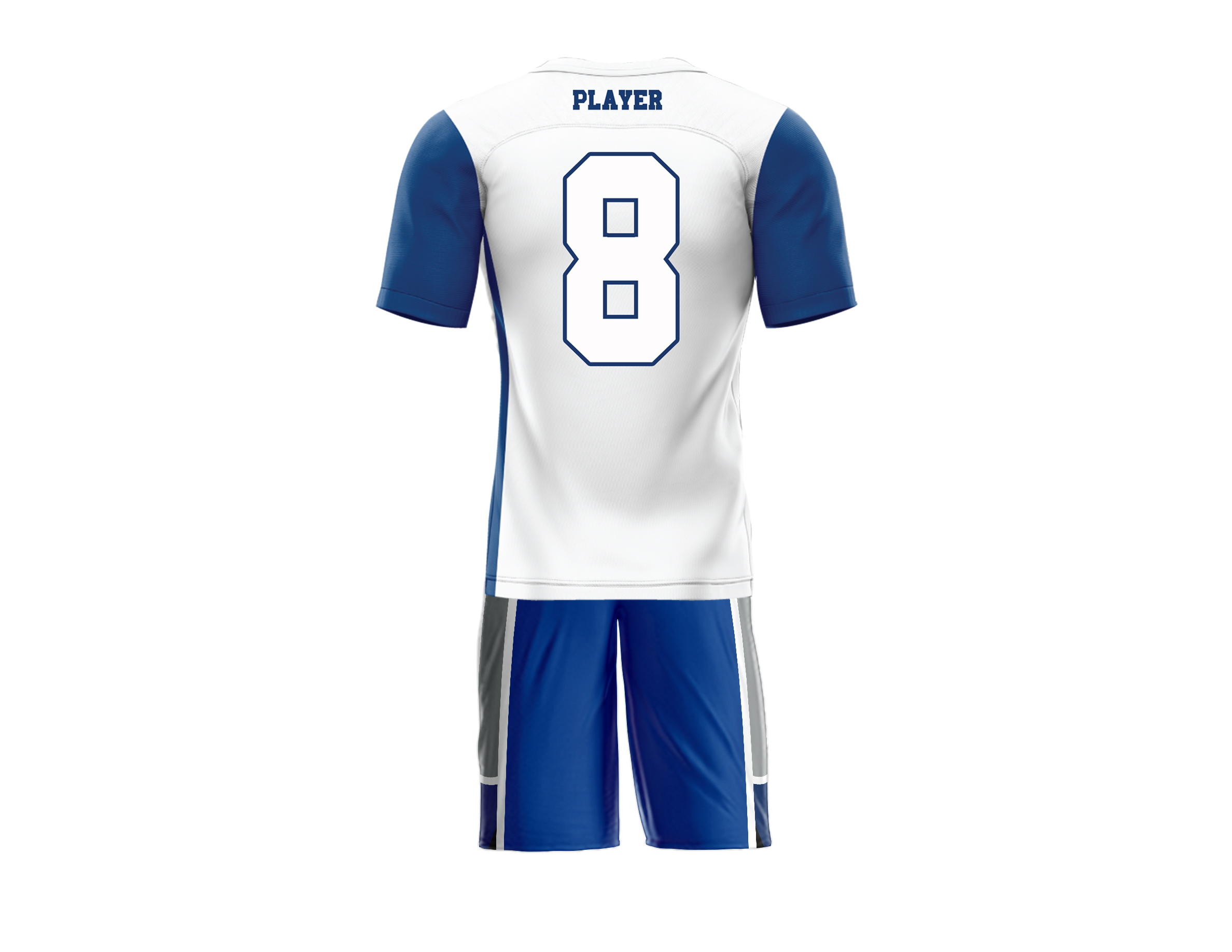 Blue Surge Flag Football Uniform - additional view