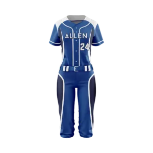 Blueflash Softball Uniform — Allen Sportswear