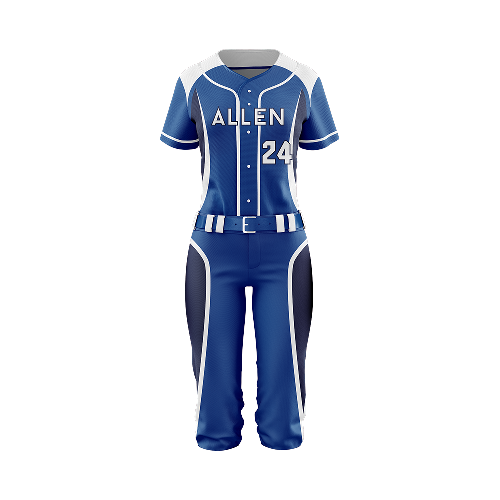 Blueflash Softball Uniform — Allen Sportswear