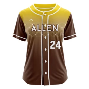 Bronze Strike Softball Jersey — Allen Sportswear
