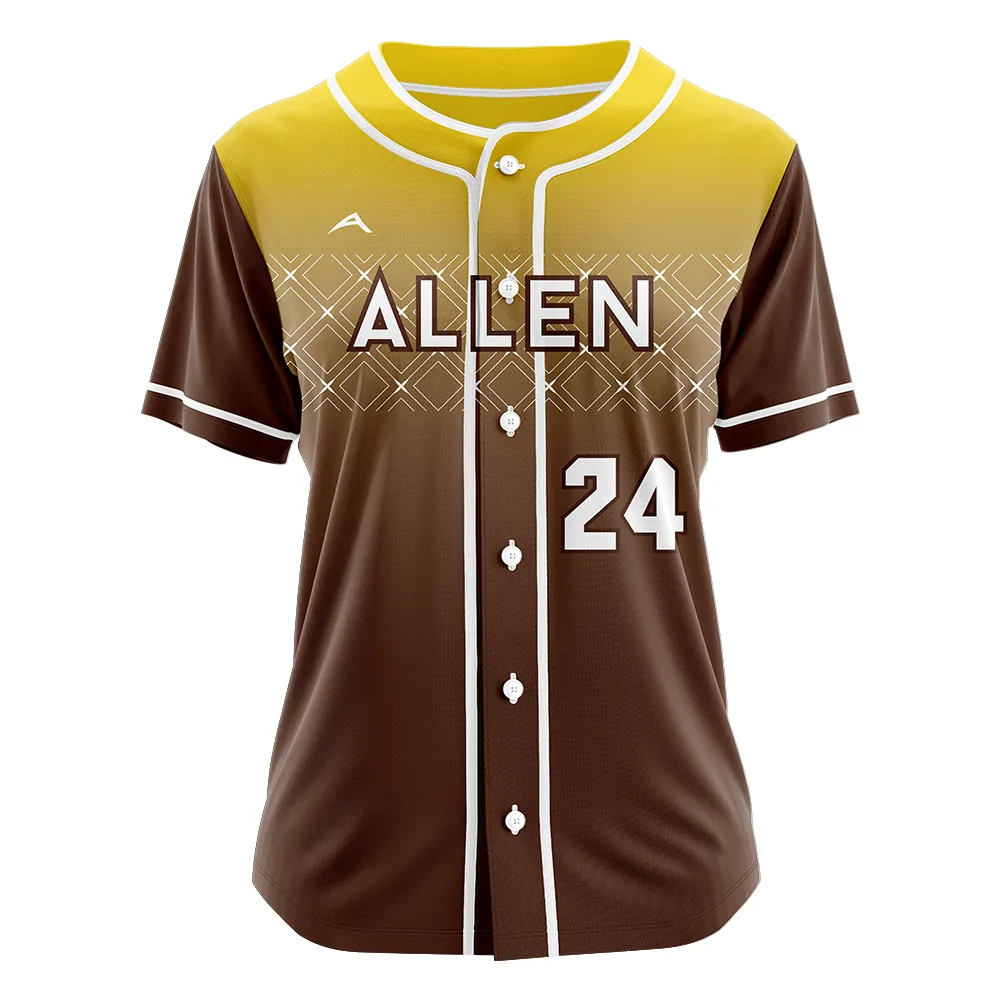 Bronze Strike Softball Jersey — Allen Sportswear