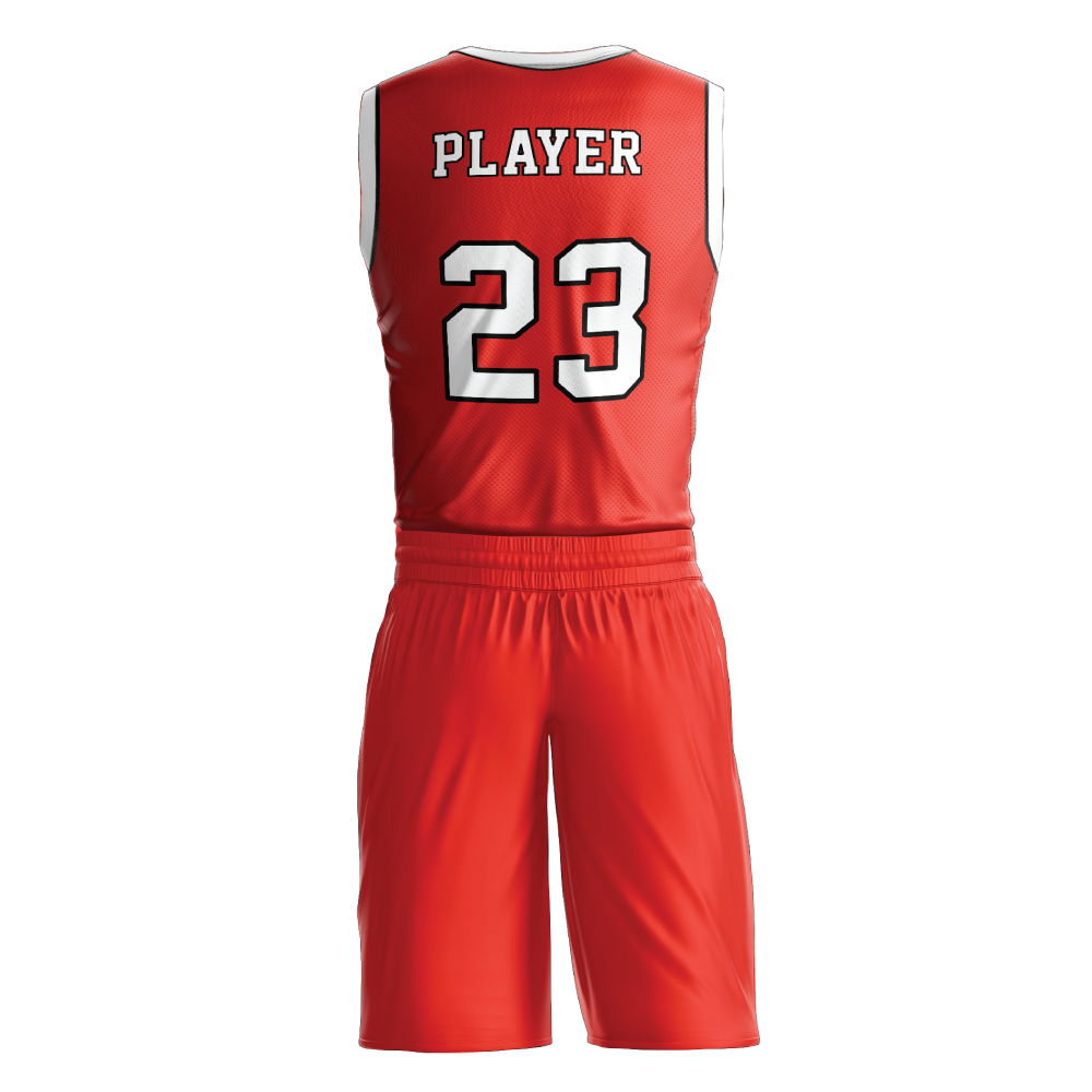 Burnt Ember Basketball Uniform - additional view