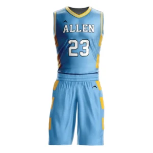 Coastal Clash Basketball Uniform — Allen Sportswear