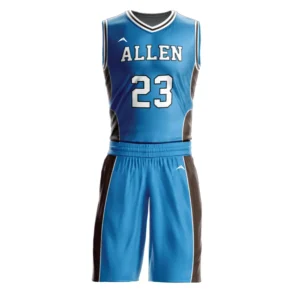 Cobalt Edge Basketball Uniform — Allen Sportswear