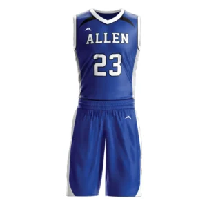 Cobalt Strike Basketball Uniform — Allen Sportswear