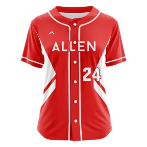 Crimson Rush Softball Jersey — Allen Sportswear