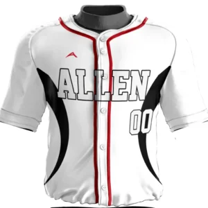 Crimson Shadow Baseball Jersey — Allen Sportswear