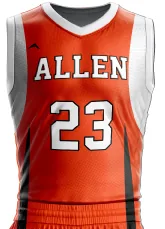 Ember Arc Basketball Jersey — Allen Sportswear