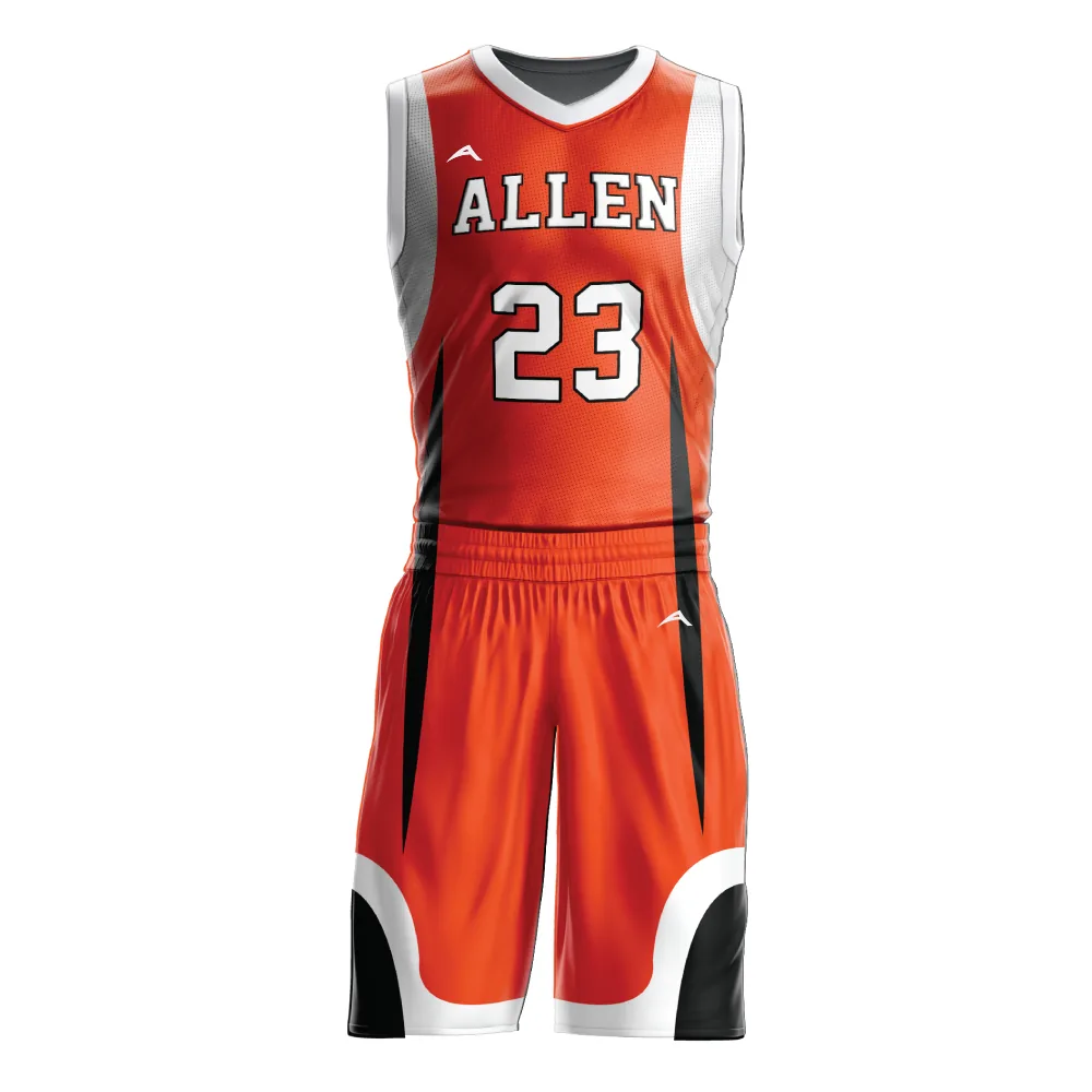 Ember Arc Basketball Uniform — Allen Sportswear