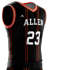 Ember Streak Basketball Jersey - additional view