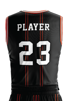 Ember Streak Basketball Jersey - additional view