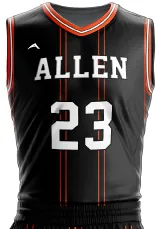 Ember Streak Basketball Jersey — Allen Sportswear