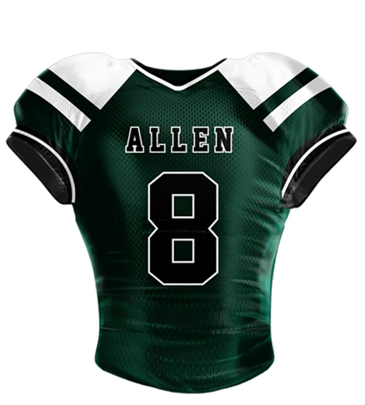 Emerald Eclipse Football Jersey — Allen Sportswear