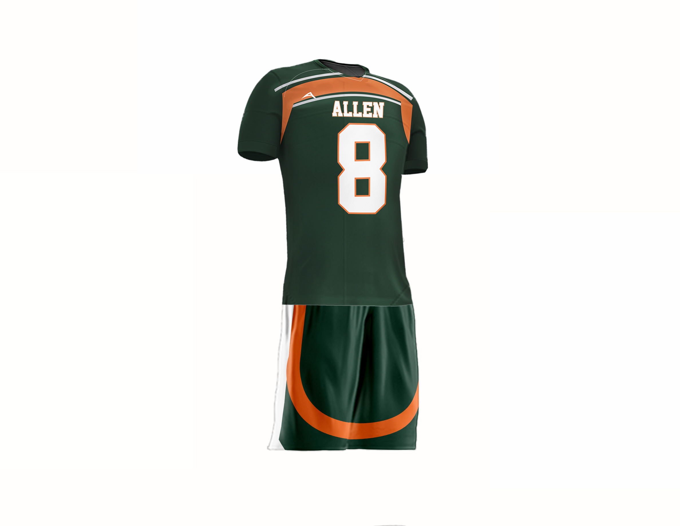 Evergreen Blaze Flag Football Uniform - additional view