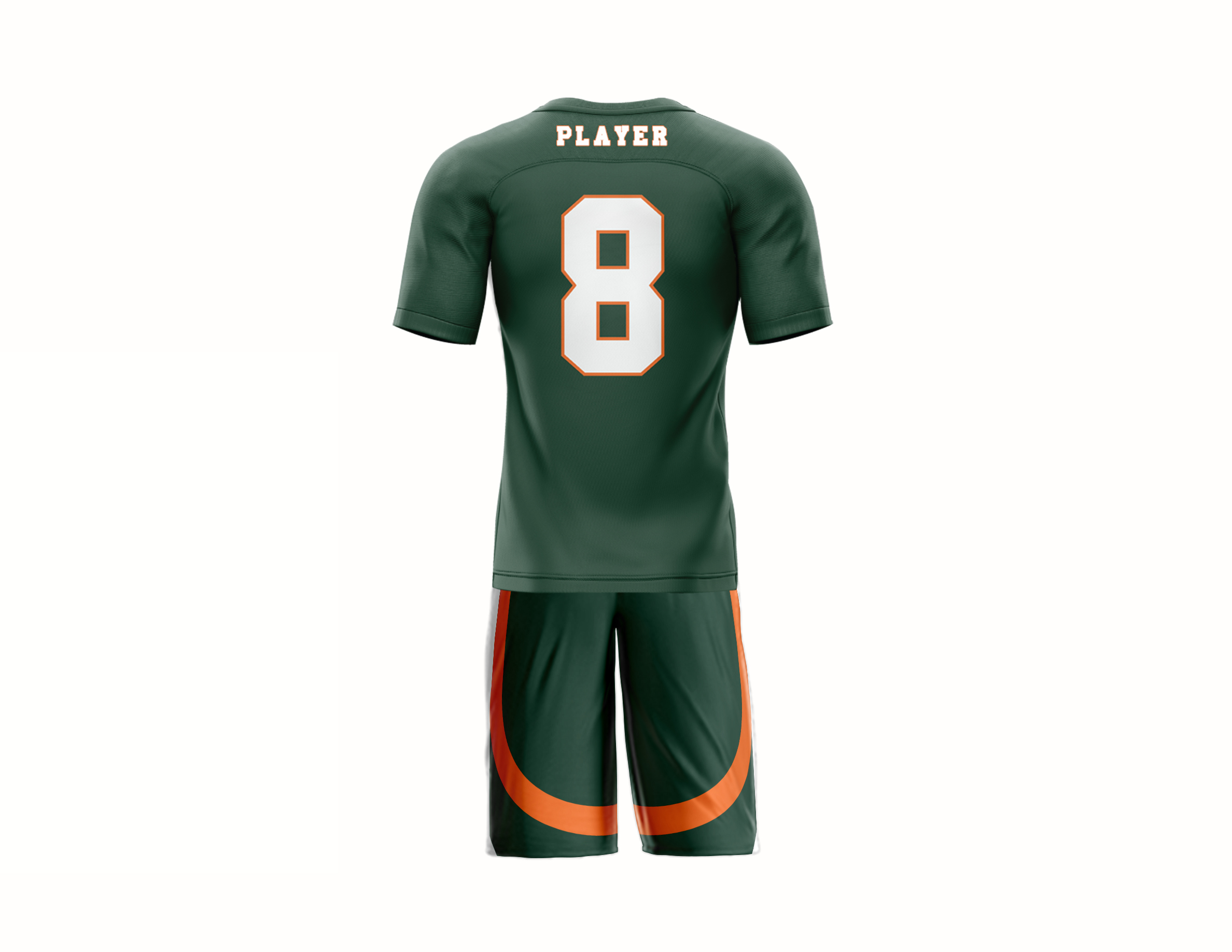 Evergreen Blaze Flag Football Uniform - additional view