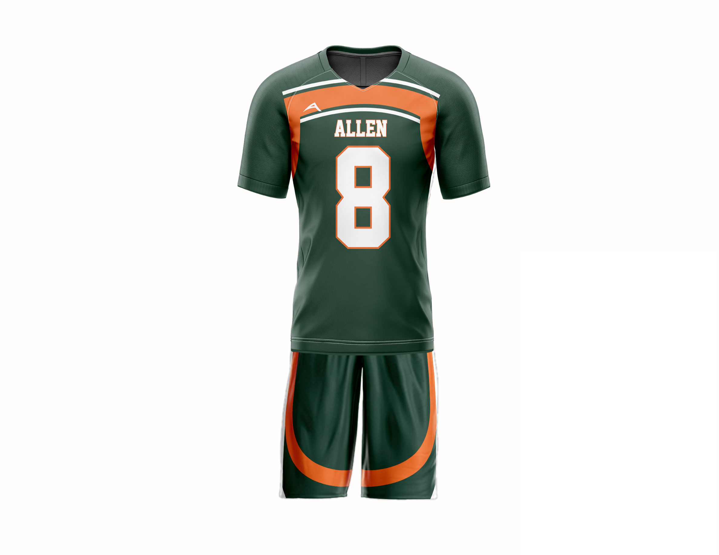 Evergreen Blaze Flag Football Uniform — Allen Sportswear