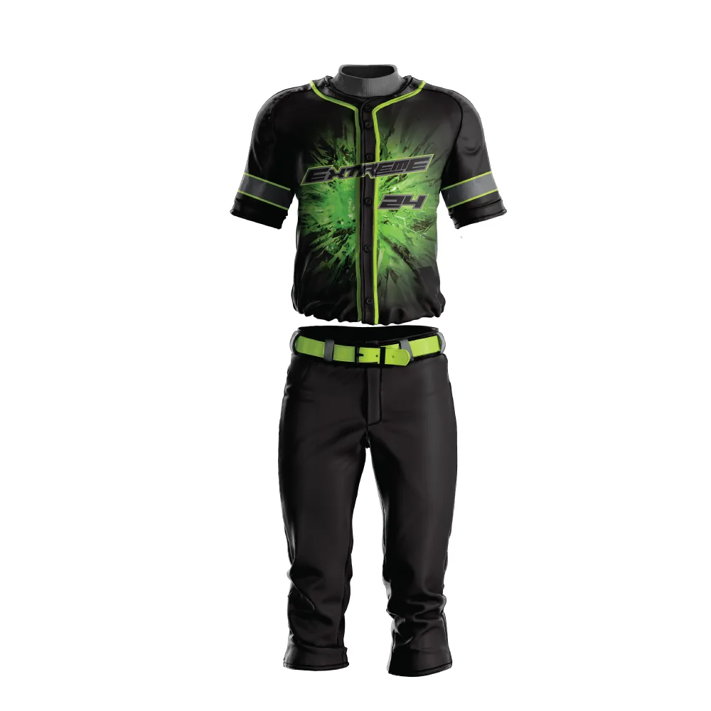 Explosion Baseball Uniform — Allen Sportswear