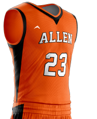 Flame Burst Basketball Jersey - additional view