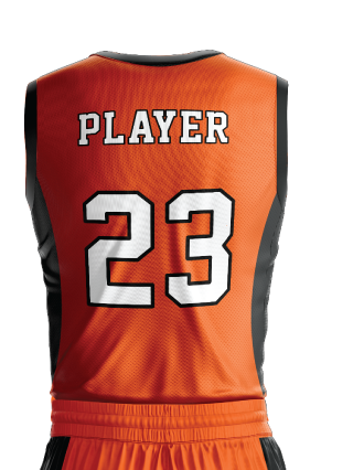 Flame Burst Basketball Jersey - additional view
