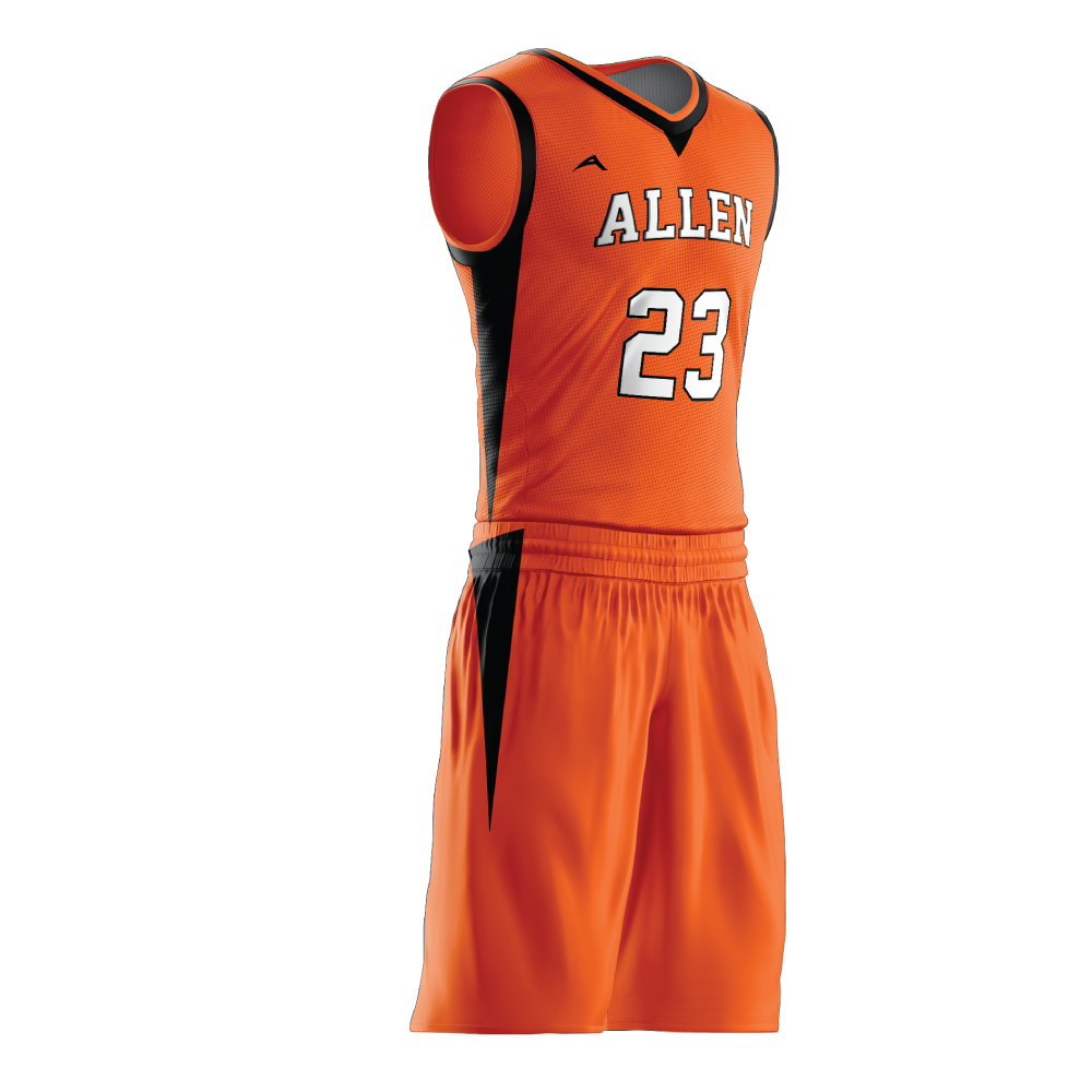 Flame Burst Basketball Uniform - additional view