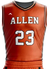 Flamecut Basketball Jersey — Allen Sportswear
