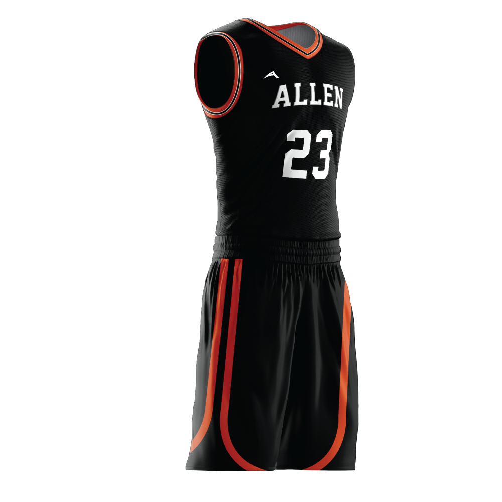 Flamecut Basketball Uniform - additional view