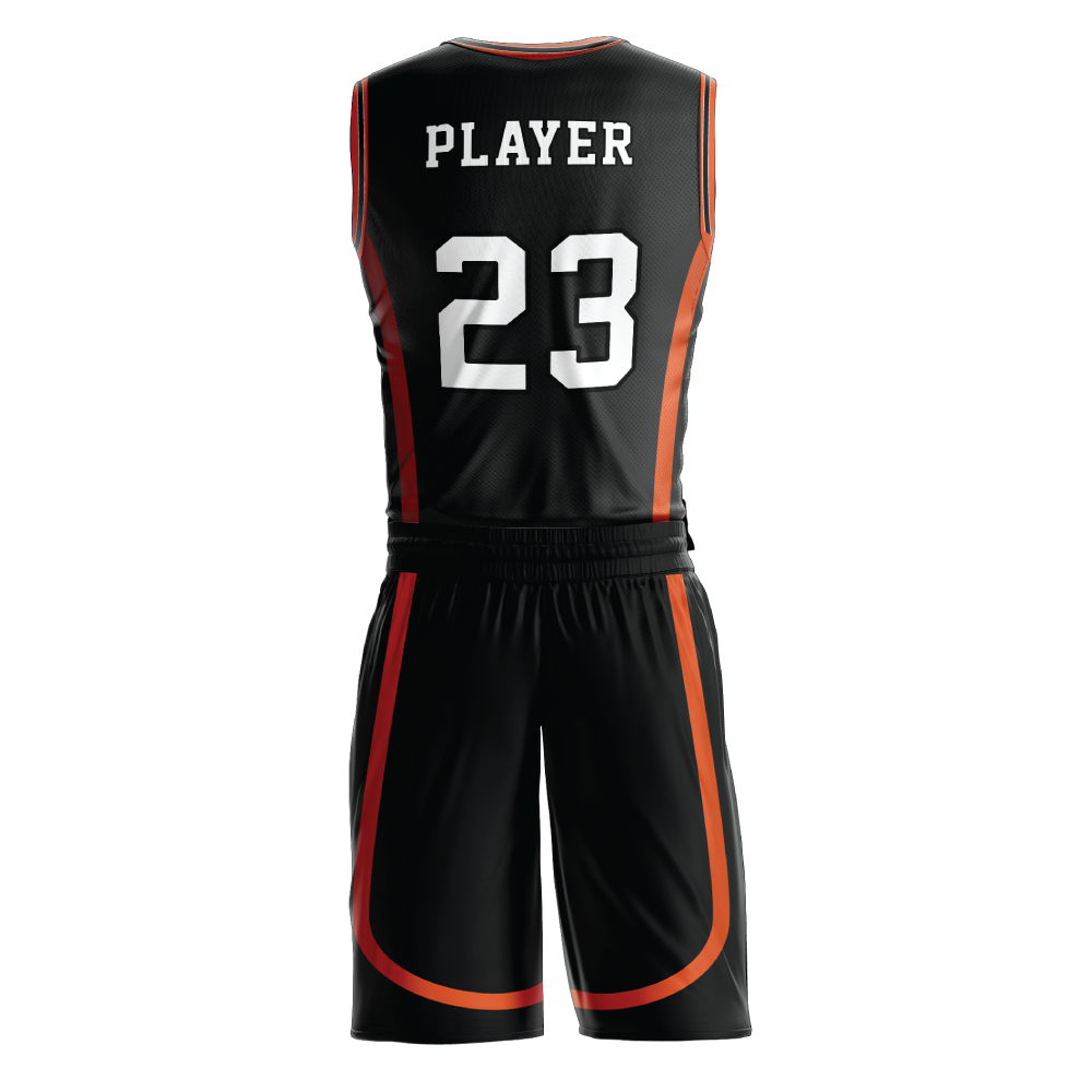 Flamecut Basketball Uniform - additional view
