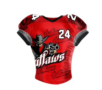 Outlaws Football Jersey — Allen Sportswear