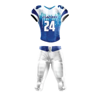 Glaciers Football Uniform — Allen Sportswear