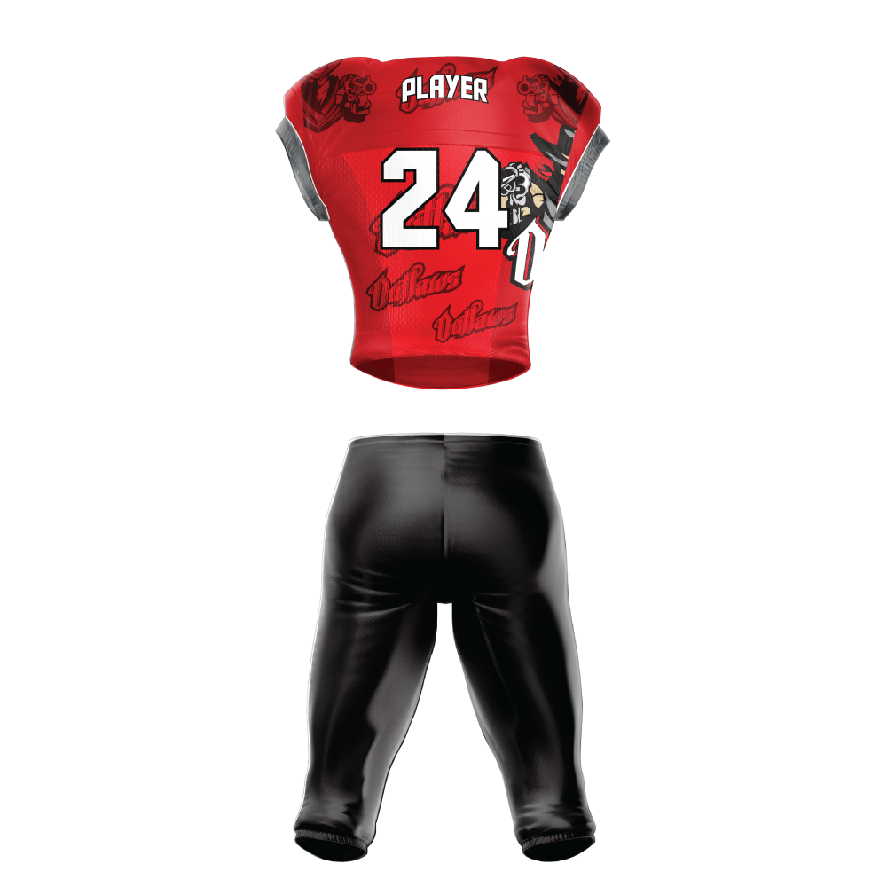 Outlaws Football Uniform - additional view