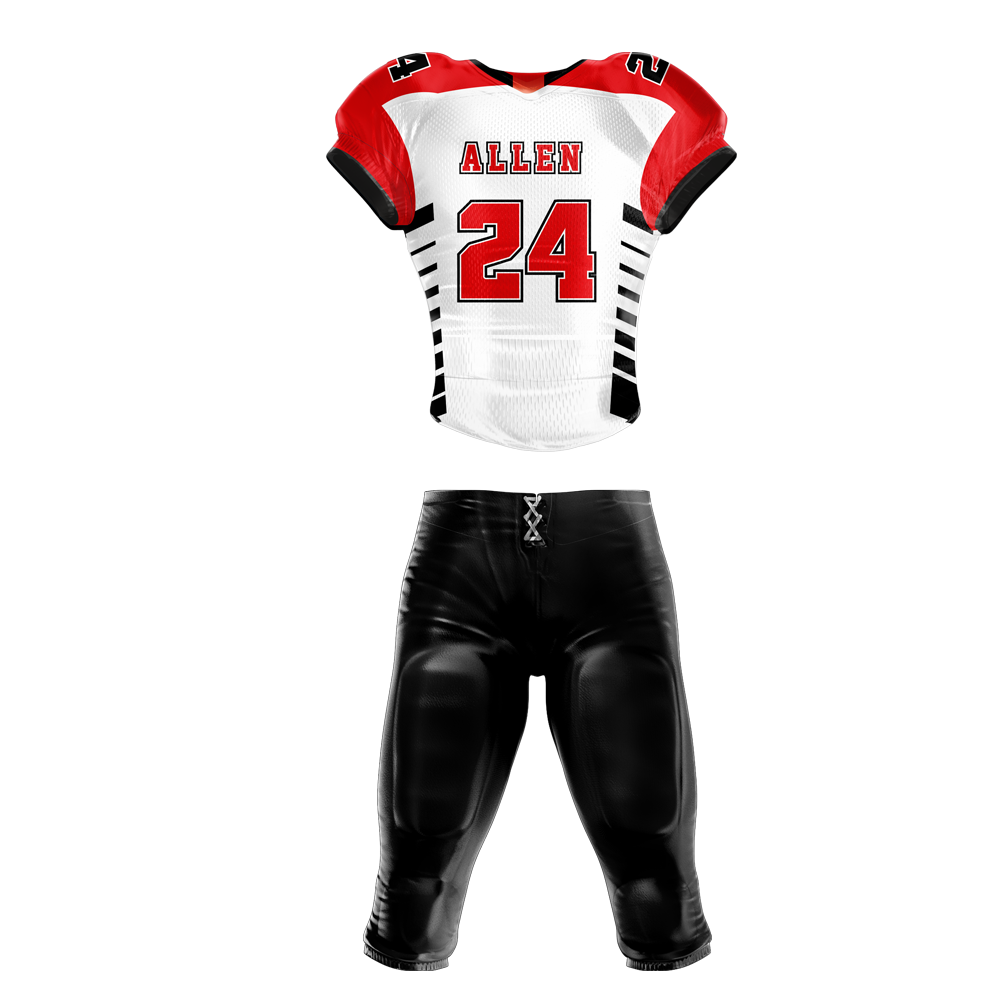 Tiger Football Uniform — Allen Sportswear