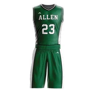 Forest Fury Basketball Uniform — Allen Sportswear
